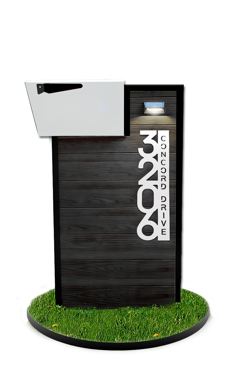 Urban Edge Series Stand & Mailbox