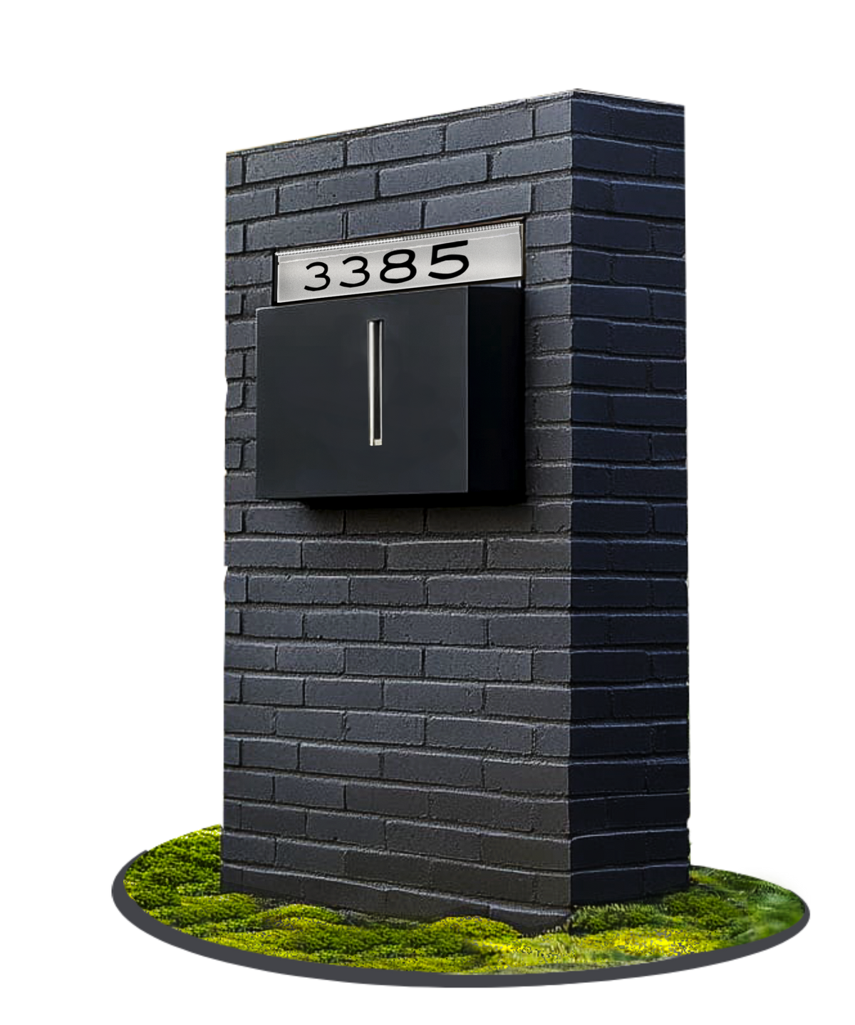 Urban Brick Series Stand & Mailbox