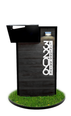 Urban Edge Series Stand & Mailbox