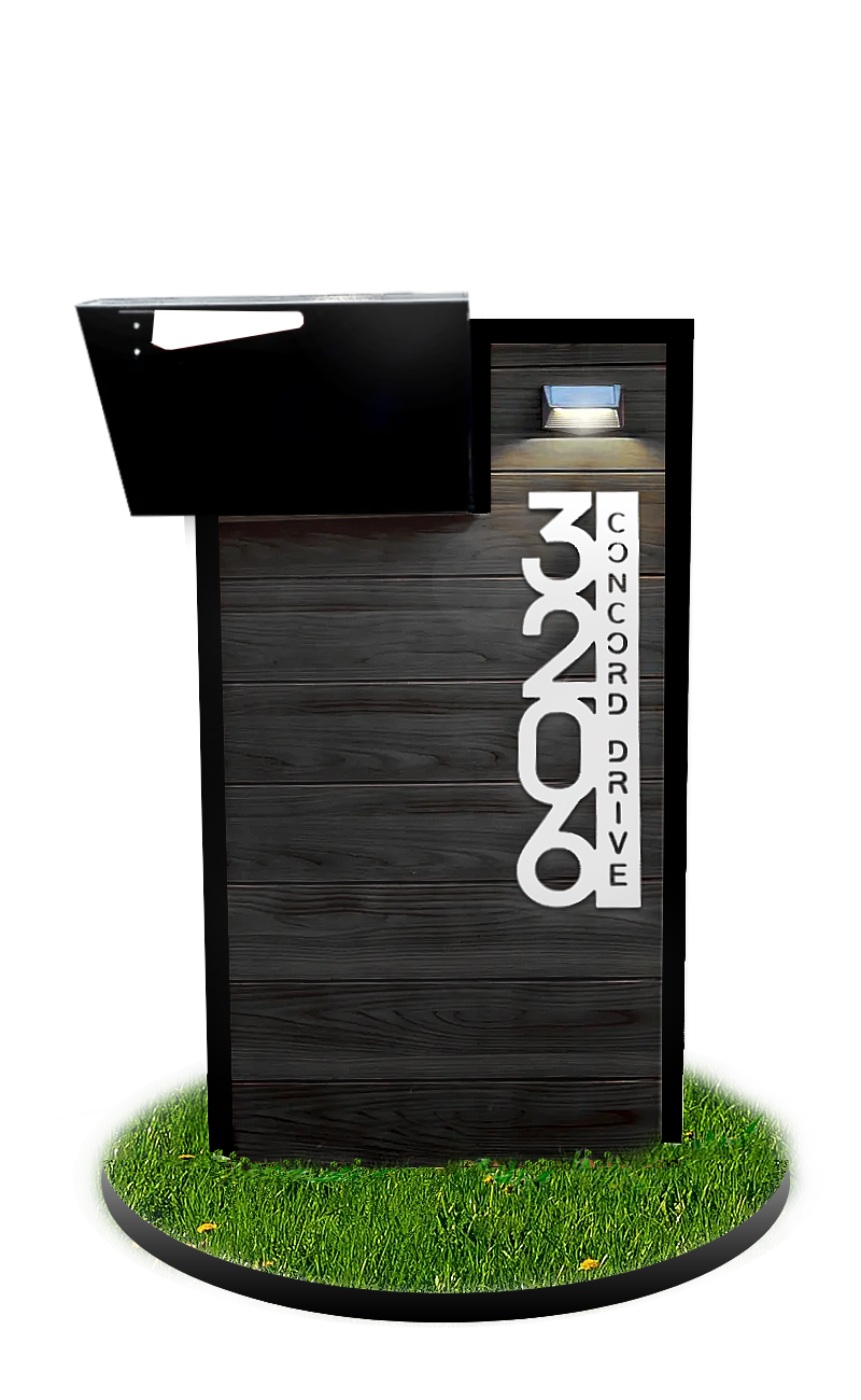 Urban Edge Series Stand & Mailbox