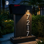 Urban Classic Stand and Mailbox (Black Stand)