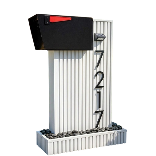 Urban Classic Stand and Mailbox (white Stand)