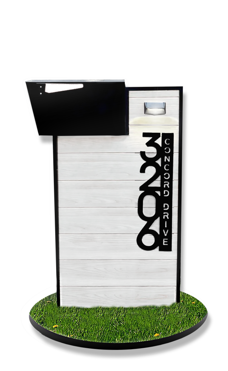 Urban Edge Series Stand & Mailbox